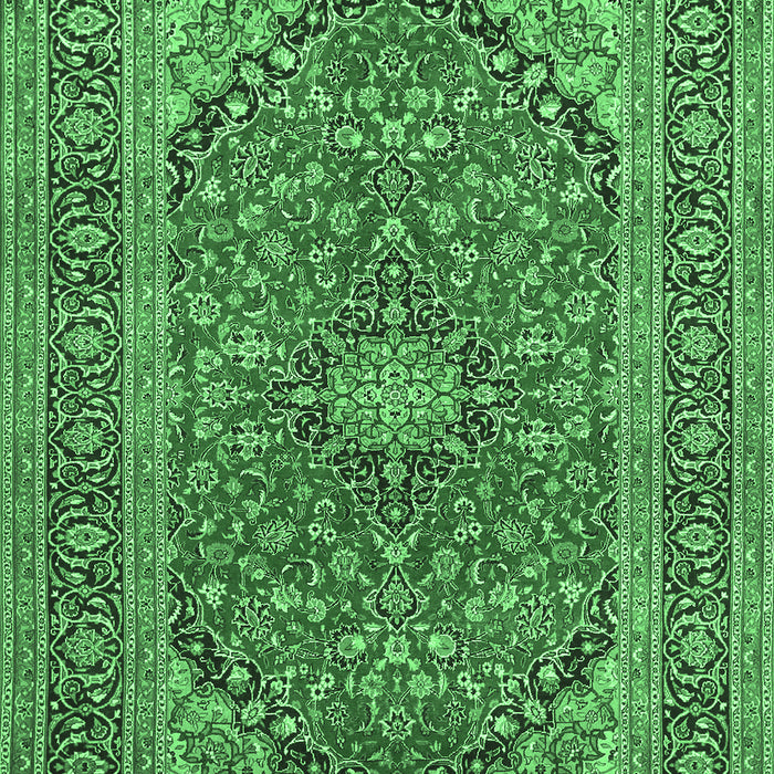 Persian Emerald Green Traditional Rug, tr973emgrn