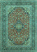 Persian Turquoise Traditional Rug, tr973turq