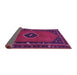 Sideview of Persian Purple Traditional Rug, tr974pur