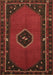 Machine Washable Persian Brown Traditional Rug, wshtr974brn