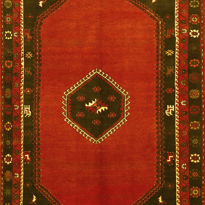 Persian Yellow Traditional Rug, tr974yw