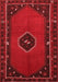 Persian Red Traditional Area Rugs