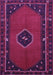 Persian Purple Traditional Rug, tr974pur