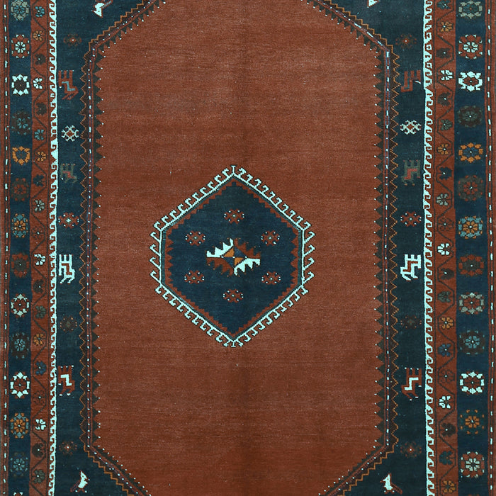 Persian Light Blue Traditional Rug, tr974lblu