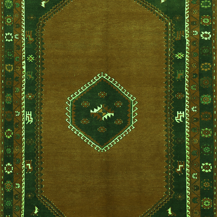 Persian Green Traditional Rug, tr974grn