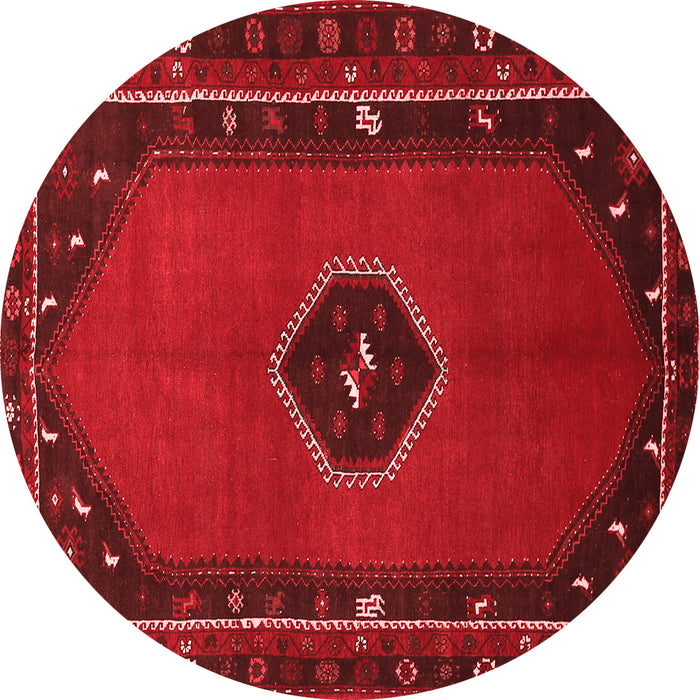 Machine Washable Persian Red Traditional Rug, wshtr974red