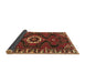 Sideview of Persian Brown Traditional Rug, tr975brn