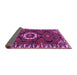 Sideview of Persian Purple Traditional Rug, tr975pur