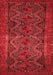 Persian Red Traditional Area Rugs
