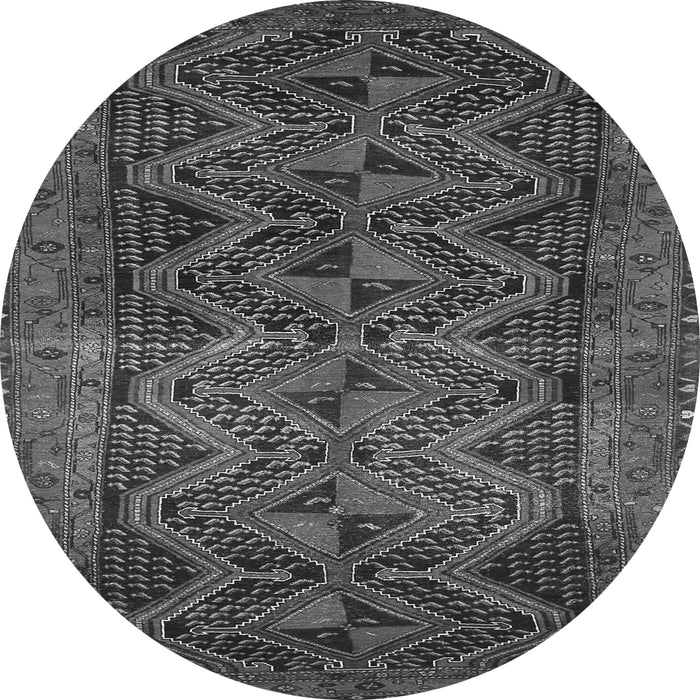 Square Persian Gray Traditional Rug, tr976gry