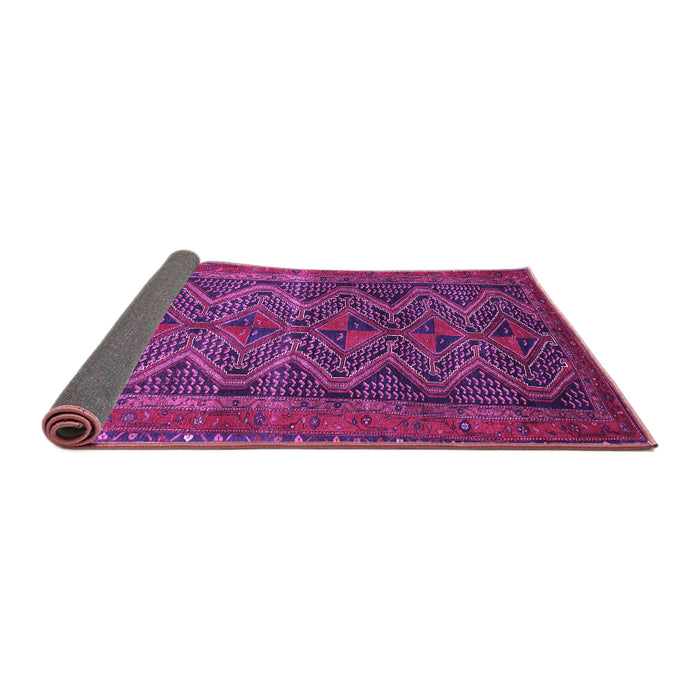 Sideview of Persian Purple Traditional Rug, tr976pur