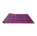 Sideview of Persian Purple Traditional Rug, tr976pur