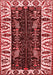 Persian Red Traditional Area Rugs