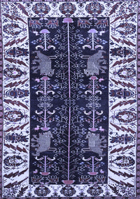 Persian Blue Traditional Rug, tr977blu