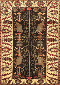 Persian Brown Traditional Rug, tr977brn