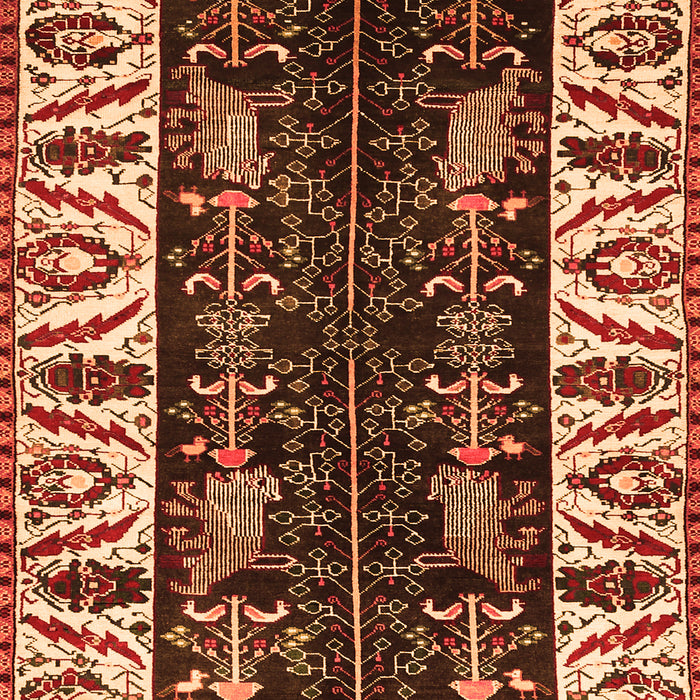 Persian Orange Traditional Rug, tr977org