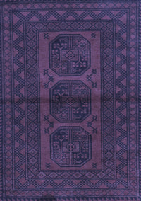 Southwestern Blue Country Rug, tr978blu