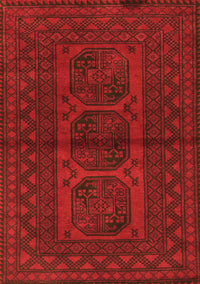 Southwestern Orange Country Rug, tr978org