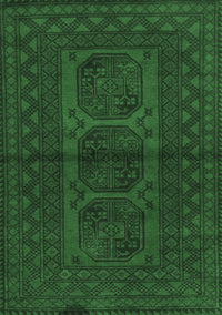 Southwestern Emerald Green Country Rug, tr978emgrn