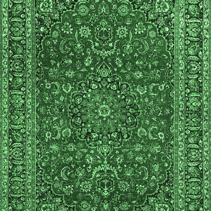 Persian Emerald Green Traditional Rug, tr979emgrn