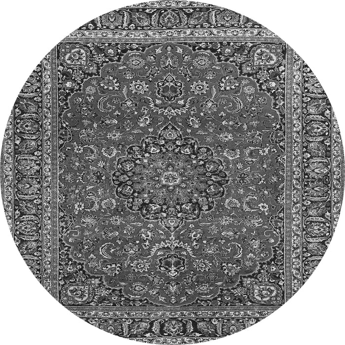 Square Persian Gray Traditional Rug, tr979gry