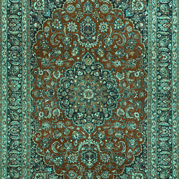 Persian Turquoise Traditional Rug, tr979turq