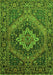 Persian Green Traditional Rug, tr97grn