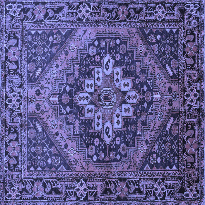 Square Persian Blue Traditional Rug, tr97blu