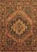 Persian Brown Traditional Rug, tr97brn