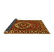 Sideview of Persian Yellow Traditional Rug, tr980yw