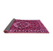 Sideview of Persian Pink Traditional Rug, tr980pnk