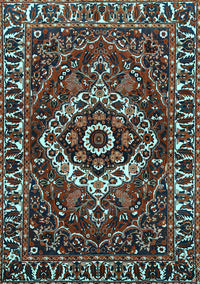 Persian Light Blue Traditional Rug, tr980lblu