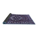 Sideview of Persian Blue Traditional Rug, tr980blu