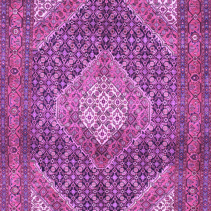 Machine Washable Persian Purple Traditional Area Rugs, wshtr981pur