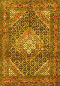 Persian Yellow Traditional Rug, tr981yw