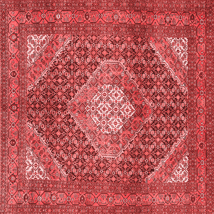 Machine Washable Persian Red Traditional Rug, wshtr981red