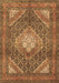 Persian Brown Traditional Rug, tr981brn