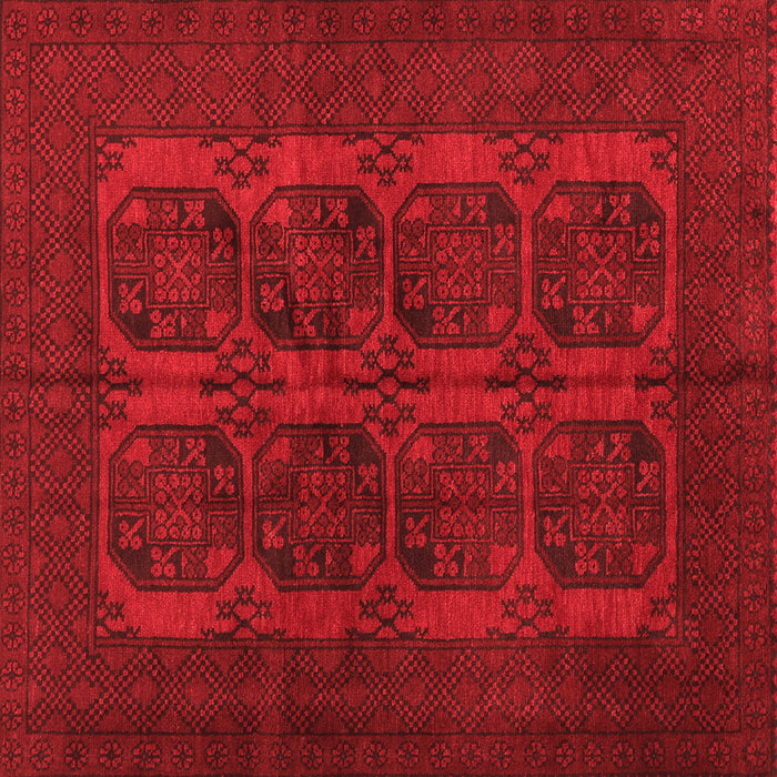 Machine Washable Persian Red Traditional Rug, wshtr982red