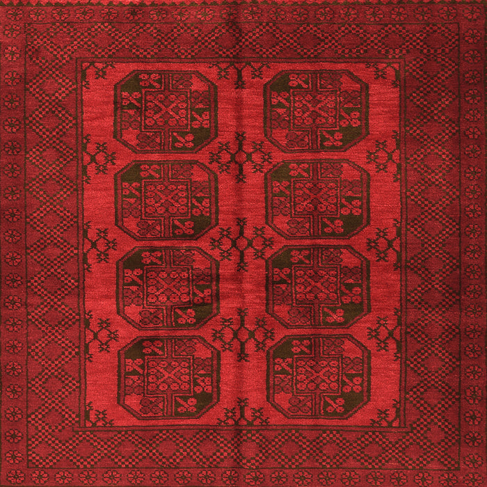 Serging Thickness of Persian Orange Traditional Rug, tr982org