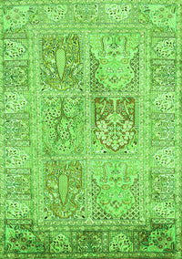 Persian Green Traditional Rug, tr983grn