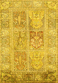 Persian Yellow Traditional Rug, tr983yw