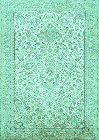 Persian Turquoise Traditional Rug, tr984turq