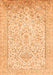 Persian Orange Traditional Rug, tr984org