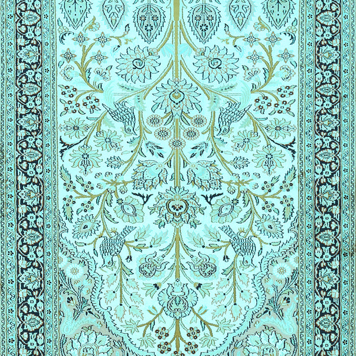 Persian Light Blue Traditional Rug, tr985lblu