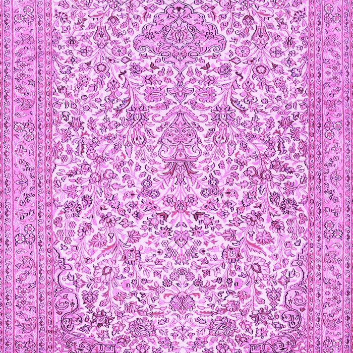 Machine Washable Persian Purple Traditional Area Rugs, wshtr986pur