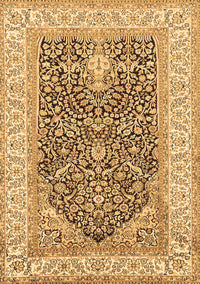 Animal Brown Traditional Rug, tr987brn