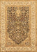 Animal Brown Traditional Rug, tr987brn