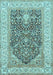 Animal Light Blue Traditional Rug, tr987lblu