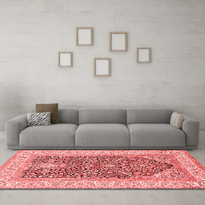 Traditional Red Washable Rugs