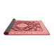 Medallion Red Traditional Area Rugs